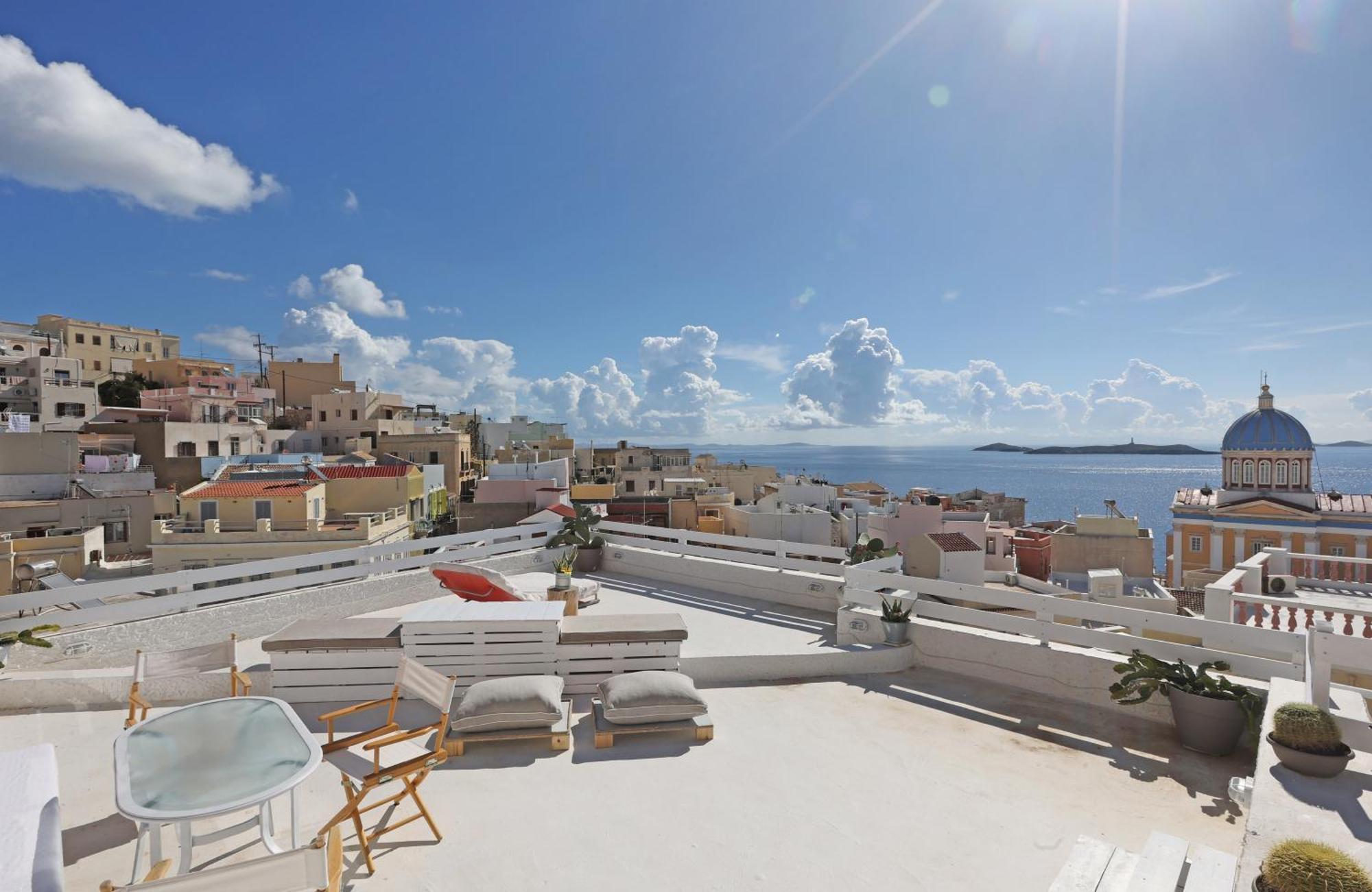 San Nikolas View Guest House Ermoupoli Exterior photo