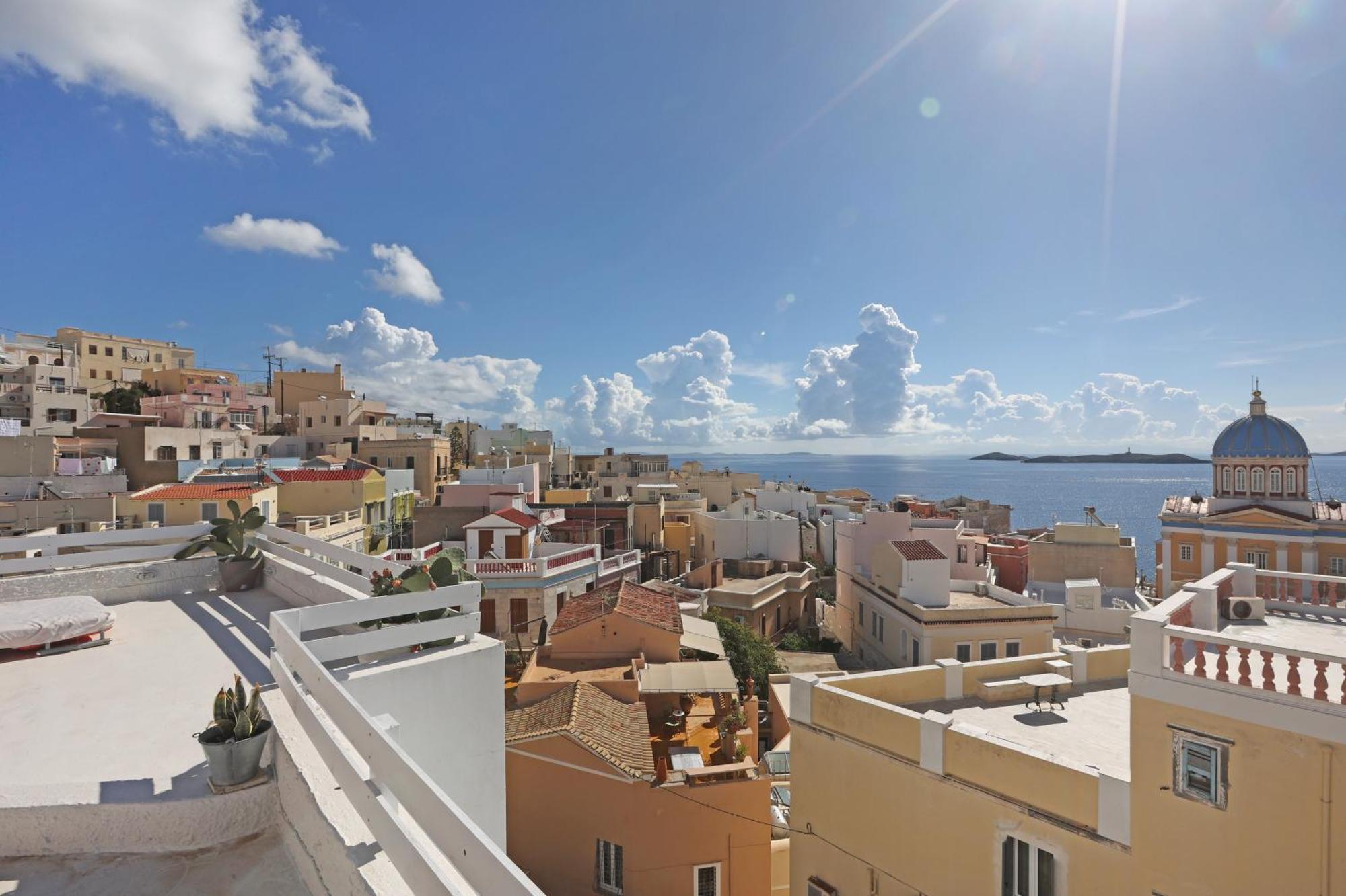 San Nikolas View Guest House Ermoupoli Exterior photo
